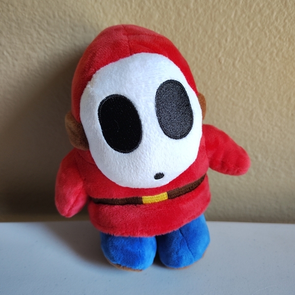 Super Mario Nintendo Game Shy Guy 7" Plush Collectible Toy Japanese San Ei Co. - Picture 1 of 6